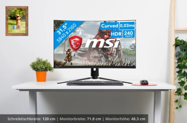 Thumbnail 18 de MSI MPG 321CURXDE QD-OLED Gaming Monitor