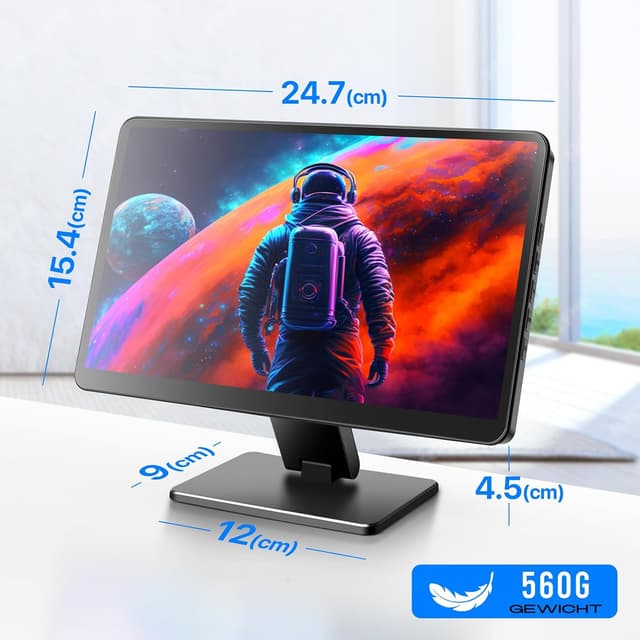 Thumbnail 5 de ROADOM 10,1 Zoll Touchscreen Monitor