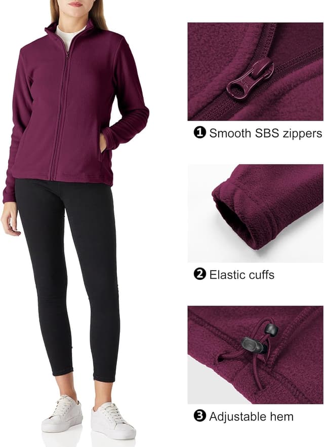 Detalle 2 de Outdoor Ventures fleece jacket with 4 pockets
