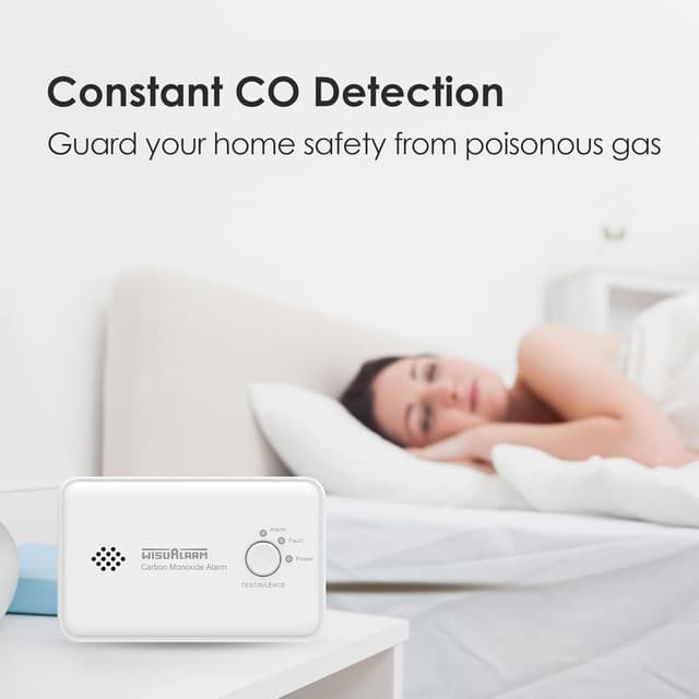 Thumbnail 1 de Carbon Monoxide Detector 10‑Year Battery