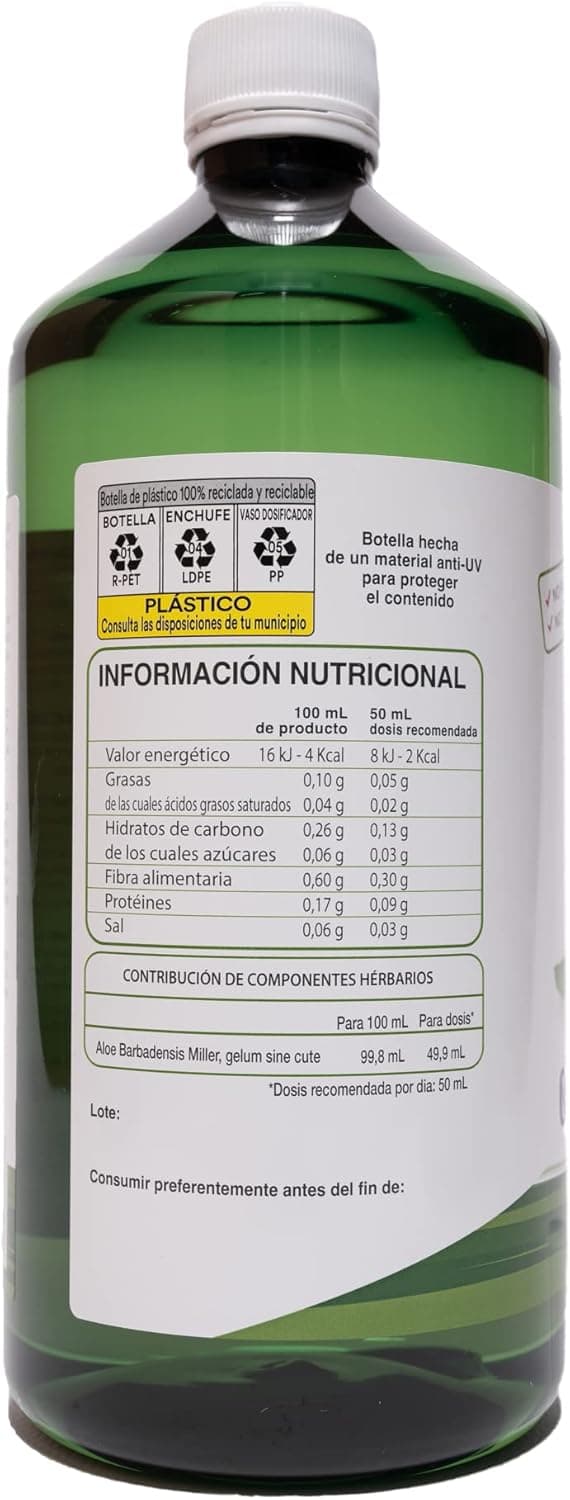 Thumbnail 6 de Benessence Aloe Vera Jugo Natural Sin Pasteurizar 3L 🌱