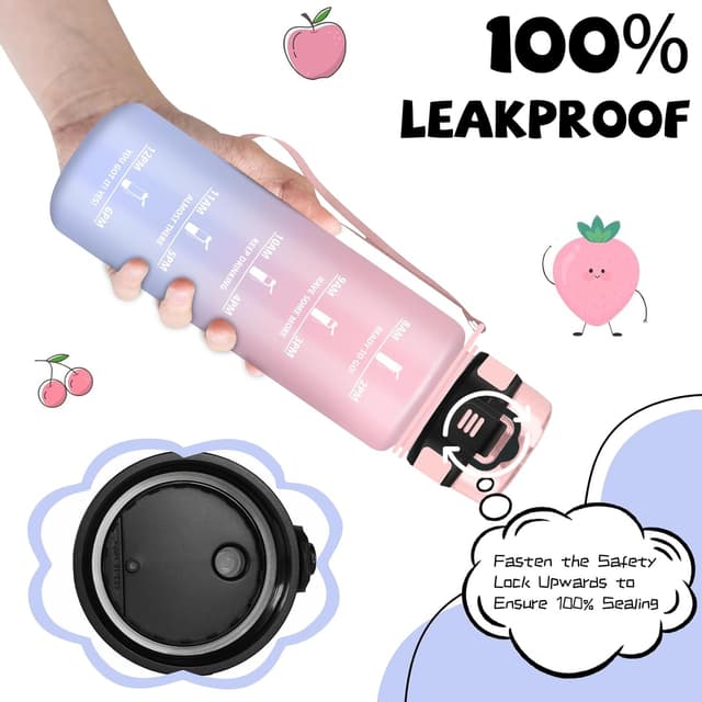 Thumbnail 4 de Cantimplora 500ml con Filtro y Marca de Tiempo 💧