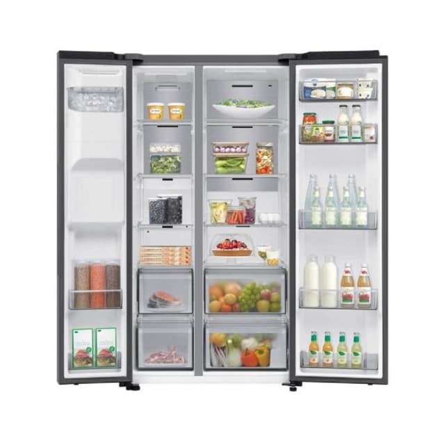 Detalle 2 de Samsung RS70F66KBTEF frigorífico americano 634L