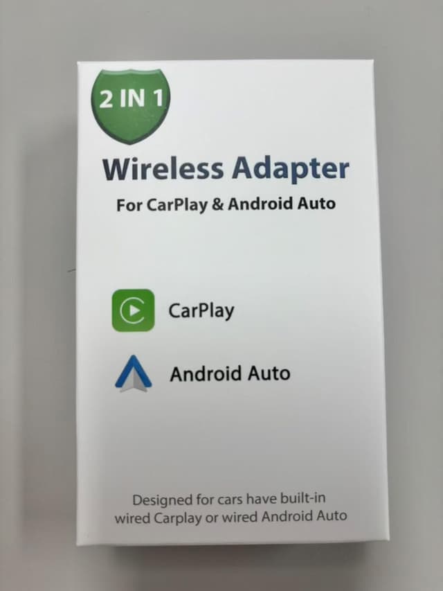 Detalle de Autonano A42 Wireless CarPlay Adapter 2 in 1