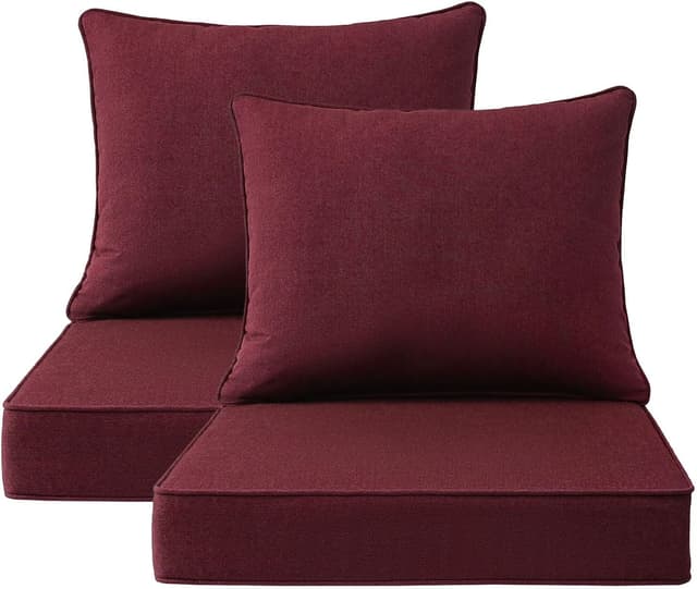 Imagen de Unimatta Sunbrella Spectrum Ruby 24x24 Seat Cushion en OfertitasTOP