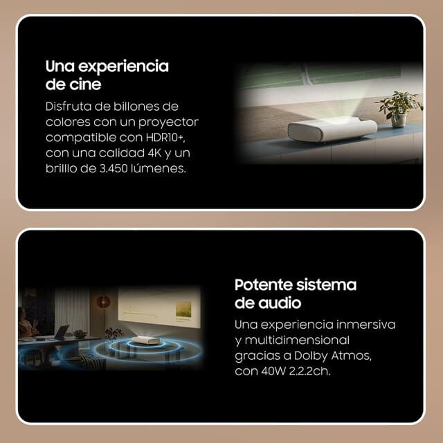 Thumbnail 3 de Samsung The Premiere LPU9D 4K Ultra corto