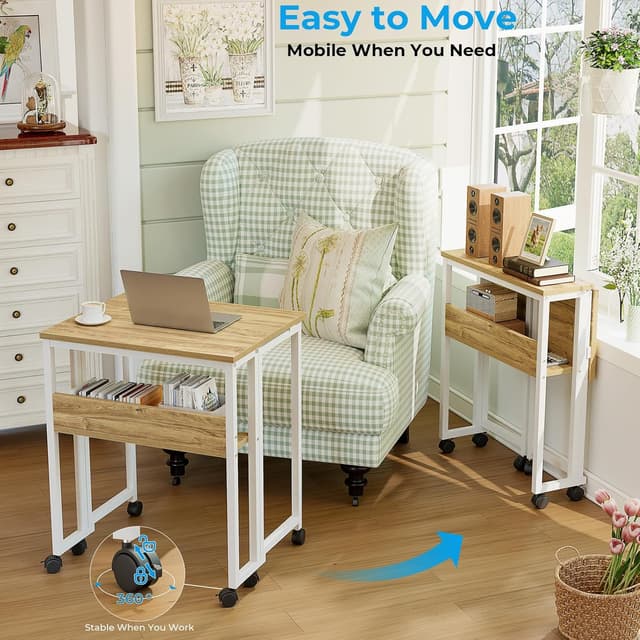 Detalle 2 de GreenForest Small Folding Desk 63 cm