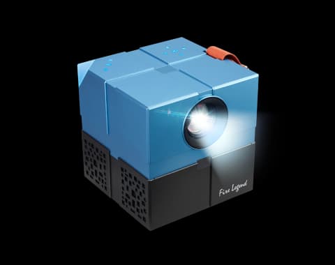 Thumbnail 3 de AOPEN QH12a proyector HD 135 lm ANSI