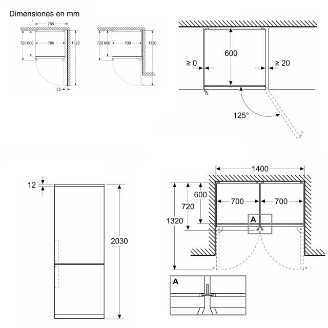 Thumbnail 2 de Siemens KG49NAICT Frigorífico Combi Total No Frost