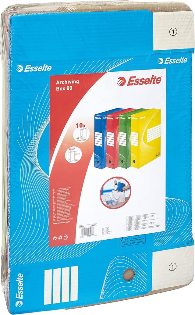 Detalle 2 de Esselte Boîte à Archive Standard 80 mm