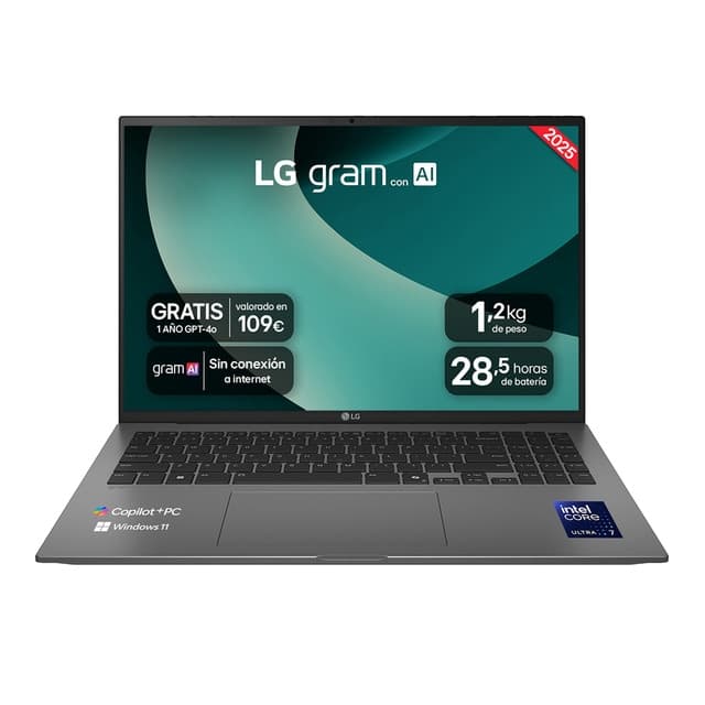 Imagen de LG Gram 16Z90TL 🌟 Portátil ultraligero con 32GB RAM en OfertitasTOP