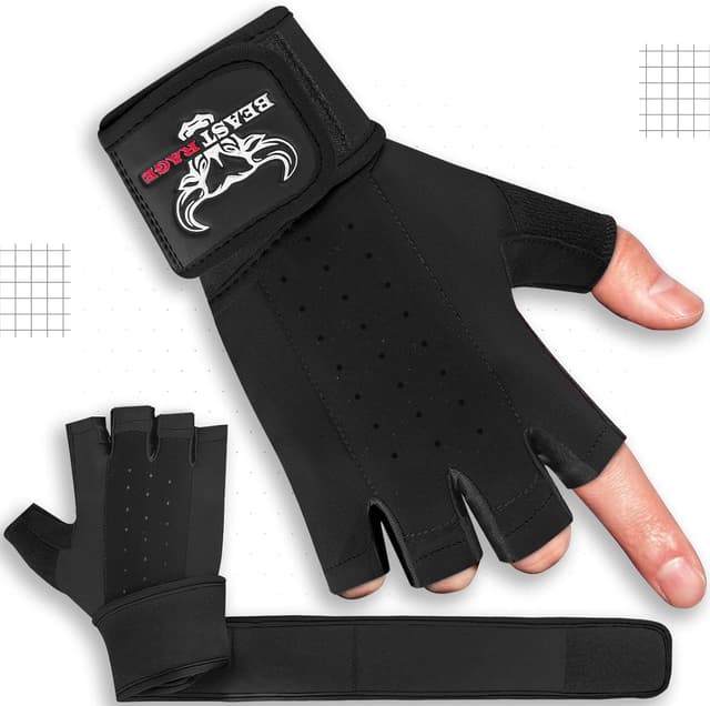 Thumbnail 5 de Beast Rage Gants d'haltérophilie poignet rembourré