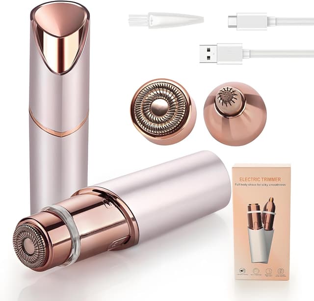 Imagen de EDIMENS 2‑in‑1 Facial Hair Remover USB Rechargeable ✂ en OfertitasTOP