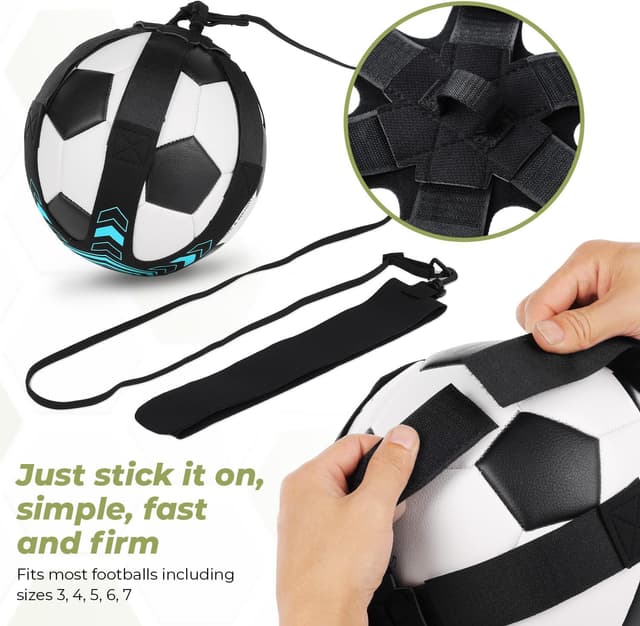 Detalle 2 de GHB Football Kick Trainer 10ft elastic rope