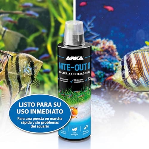 Thumbnail 6 de ARKA Nite-out II 236 ml — Bacterias iniciadoras para acuarios 🐠