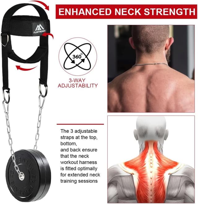 Detalle de flintronic Arnés de Cabeza cuello ajustable