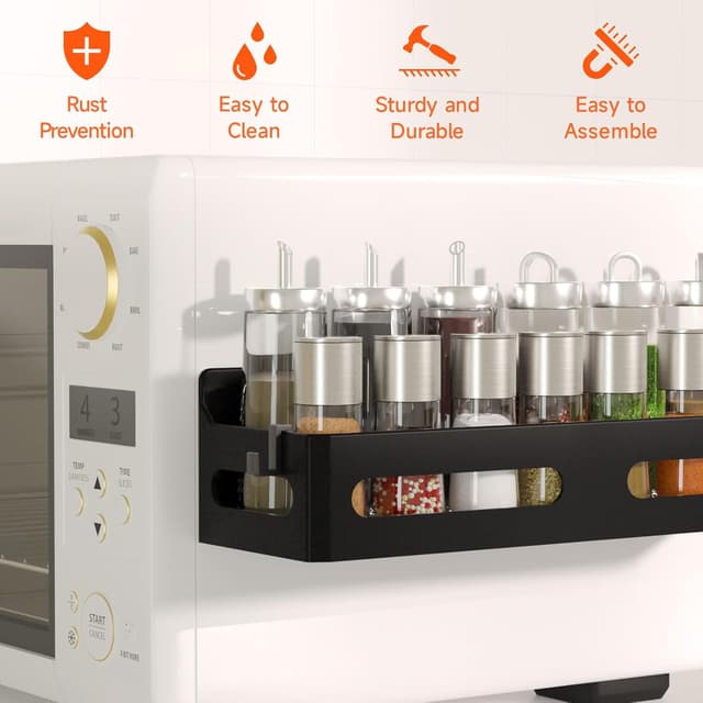 Thumbnail 4 de Sevenblue Magnetic Spice Rack 4-Pack 🧂