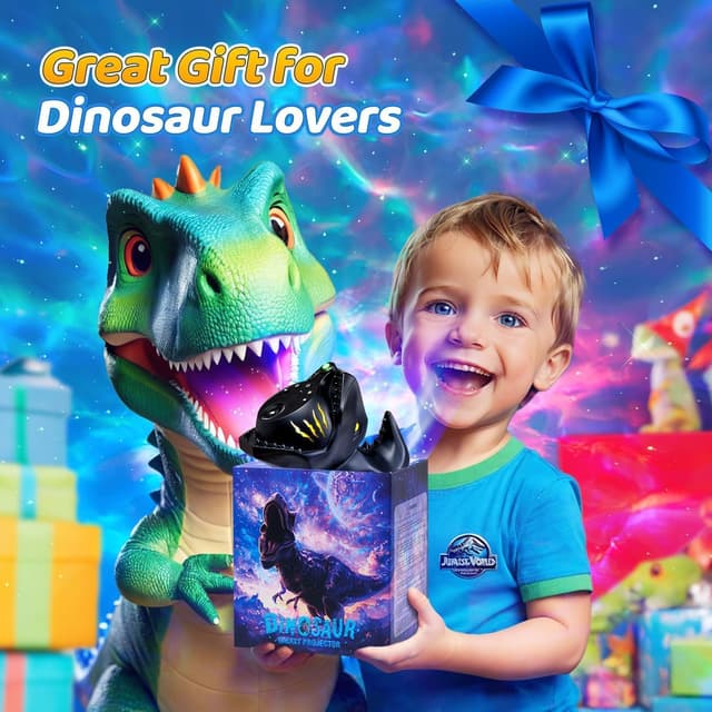 Thumbnail 6 de One Fire Dinosaurier Sternenhimmel Projektor Kinder