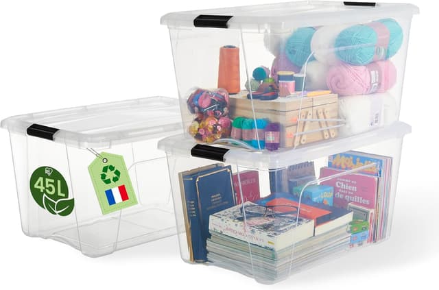 Detalle de Iris Ohyama Aufbewahrungsbox 45 L ⚙