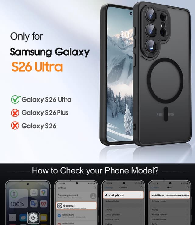 Detalle 2 de JAME Samsung Galaxy S26 Ultra magnetic case