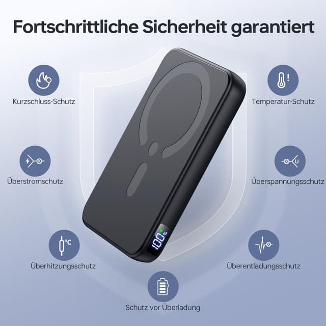 Thumbnail 4 de MagSafe Powerbank 12000 mAh – kabelloses Ladegerät