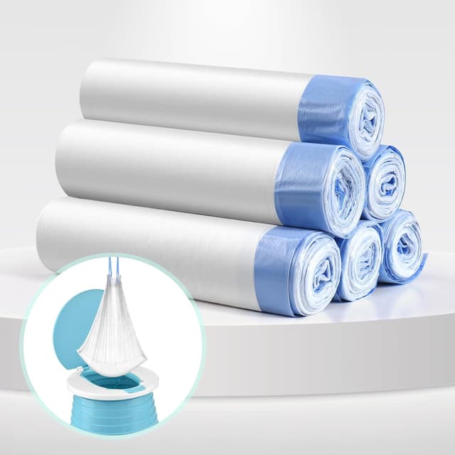 Detalle de Portable Travel Potty Liners Bags, 90 pcs
