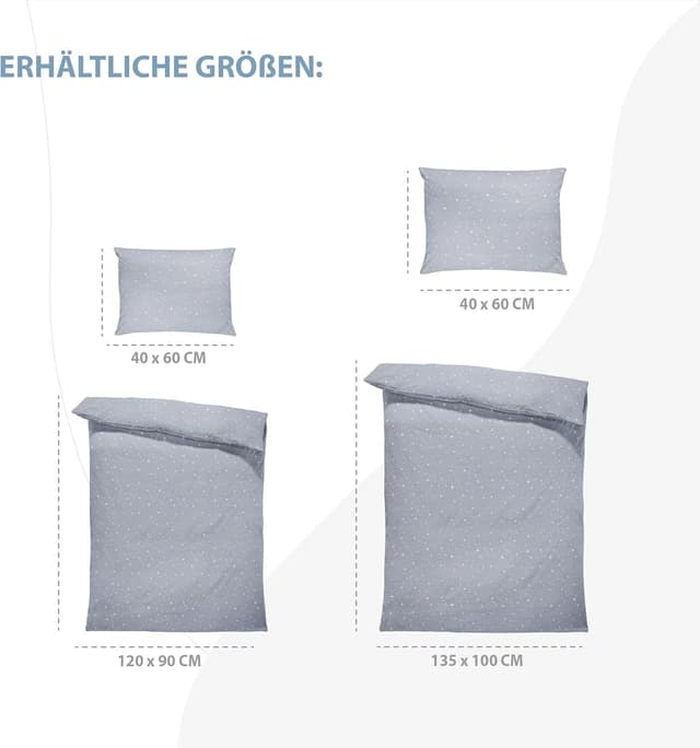 Thumbnail 2 de Kinderbettwäsche 90x120 cm Baumwolle Oeko-Tex