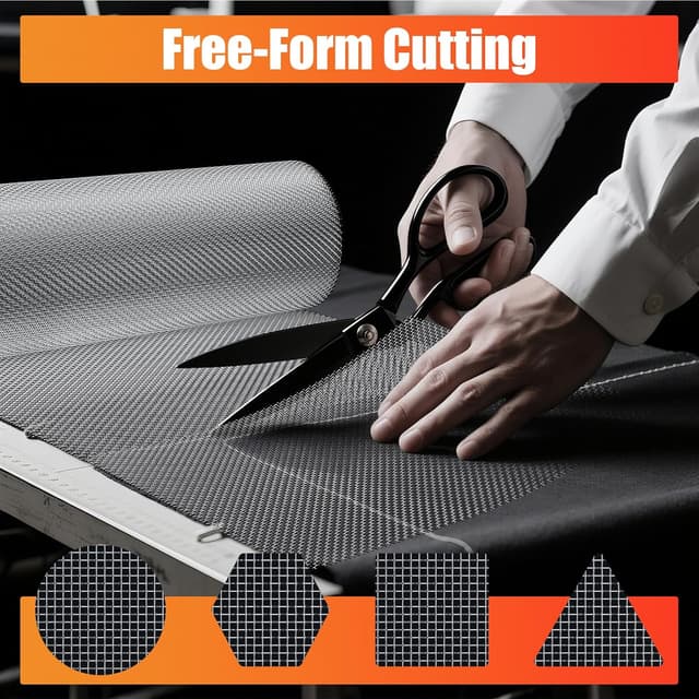 Thumbnail 2 de 304 Stainless Steel Wire Mesh Roll 30cm×250cm