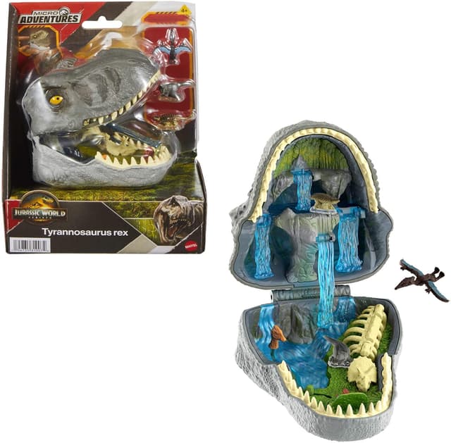 Detalle 2 de Mattel Jurassic World El Renacer T. Rex Dinosaurio JGB97 🦖