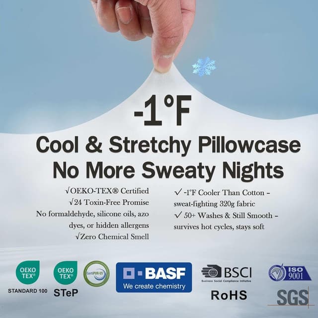 Detalle 2 de HighBeds Side Sleeper Pillow 50D