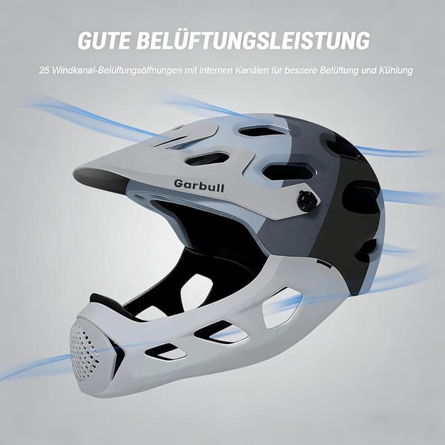 Detalle 2 de MEETHOO MTB Full Face Helm 59–61 cm