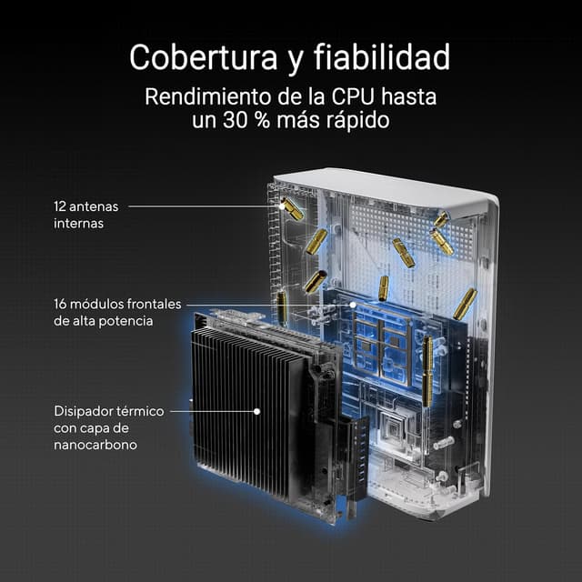 Thumbnail 3 de ASUS ZenWiFi BQ16 2-Pack Sistema WiFi 7 Cuatribanda