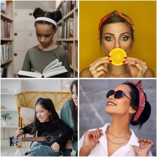 Thumbnail 6 de Flamingo headband 3pc Wide