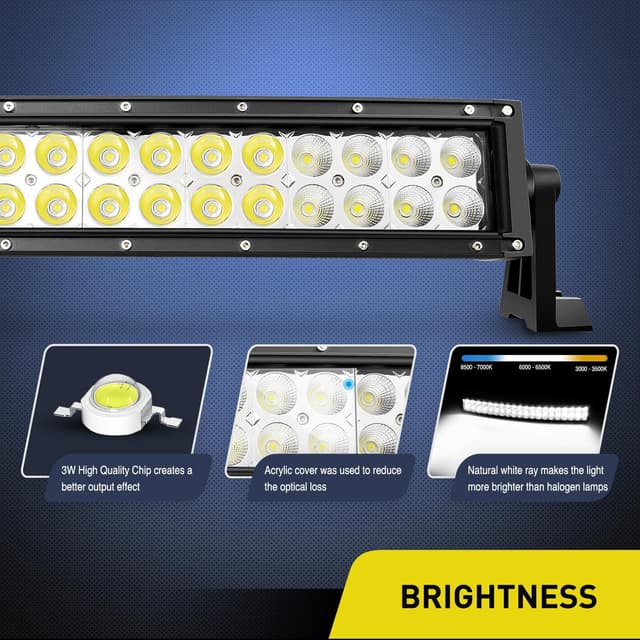 Thumbnail 2 de Nilight 70015C-A 22-inch 120W LED light bar