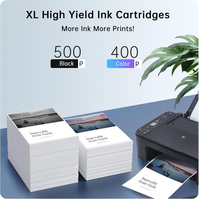 Detalle de Lxprinton PG-575XL / CL-576XL XL Ink Cartridges (replacements for Canon 575 & 576) for Canon TS/PIXMA series