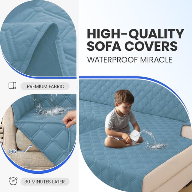 Thumbnail 4 de Ystyle housse canapé 4 places imperméable