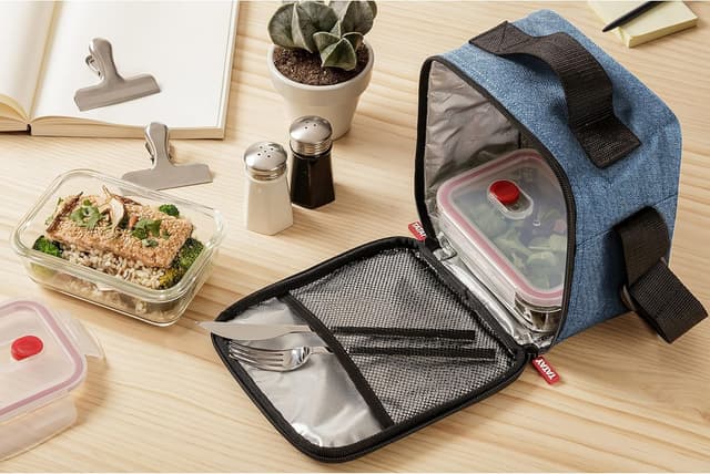 Thumbnail 3 de Tatay Bolsa Termica Porta Alimentos Impermeable 3,5 L Azul Denim
