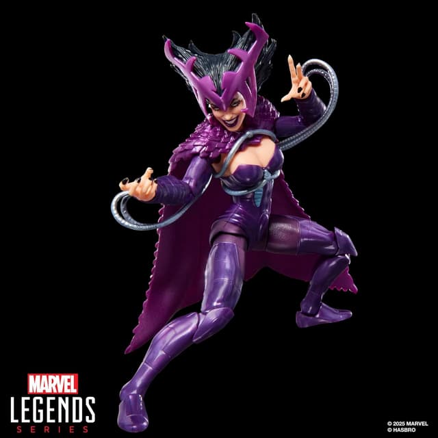 Detalle de Hasbro Marvel Legends: set da 2 action figure Deathbird e Marvel’s Gladiatore (X-Men) con accessori