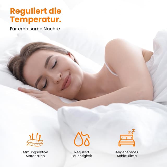 Detalle 2 de FRIDEKO Matratzentopper mit 8 cm Höhe