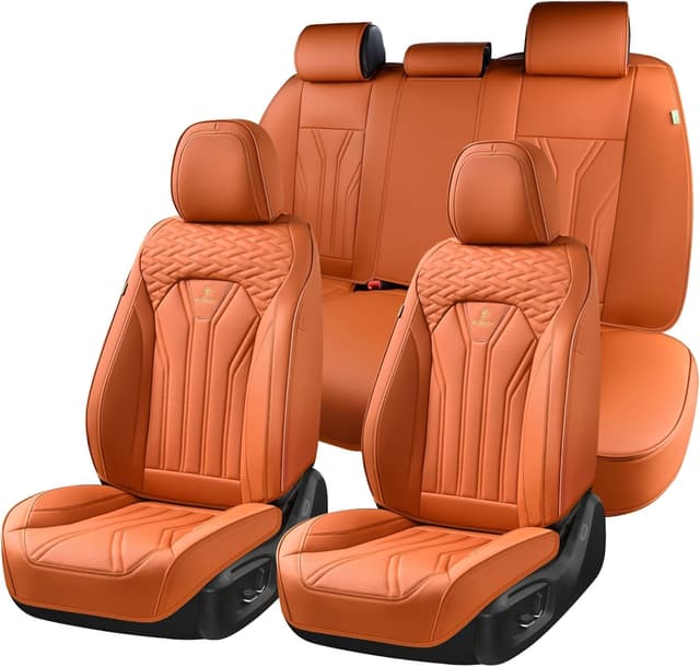Detalle de FLORICH Full Set Orange Car Seat Covers
