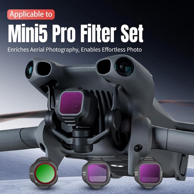 Detalle 2 de ND&CPL Filter Set für DJI Mini 5 Pro