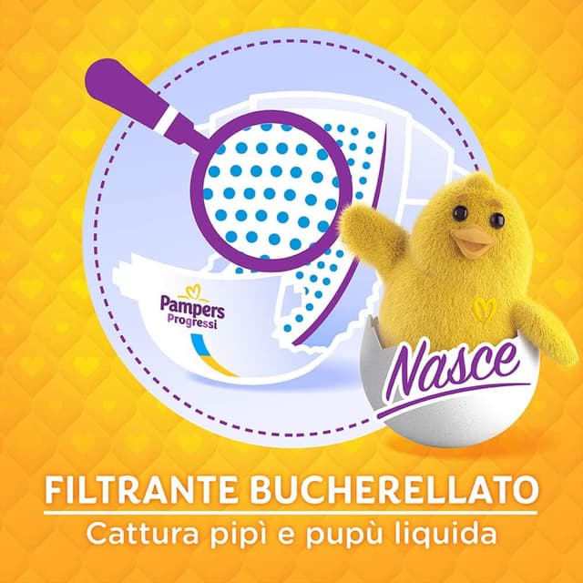 Thumbnail 1 de Pampers Progressi Newborn Taglia 1 neonati
