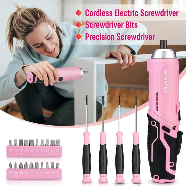 Thumbnail 3 de WORKPRO 53 pezzi Set di strumenti 3,7V