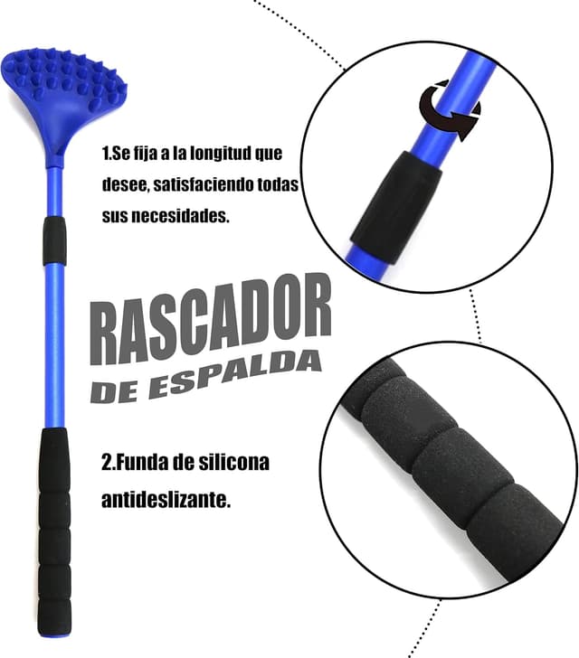 Detalle 1 de EASACE 21-Zoll Body Scratcher 2er-Set