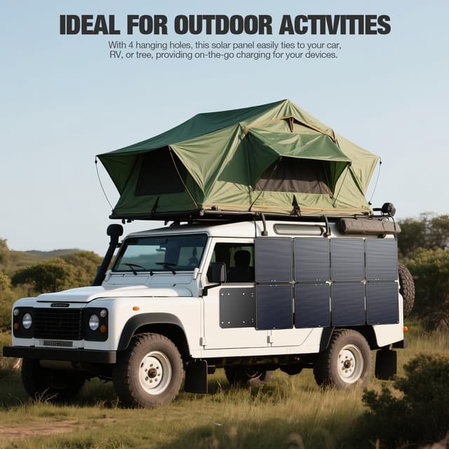 Thumbnail 6 de GRECELL 240W Portable Solar Panel