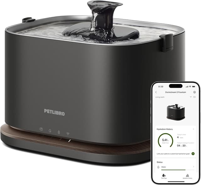 Imagen de PETLIBRO Dockstream 2 Katzenbrunnen 3L 🐱 en OfertitasTOP