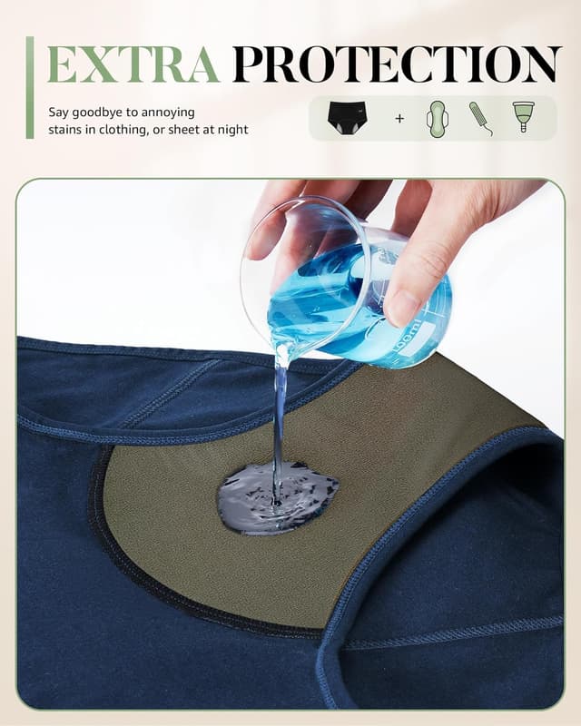 Detalle de TANSTC mutande mestruali con 4 strati