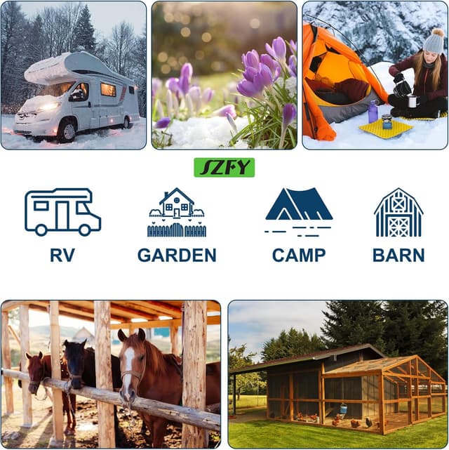 Thumbnail 6 de 100FT Heated Water Hose for RV 1/2"