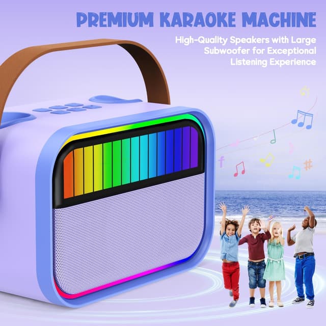 Thumbnail 5 de Karaoke portátil con 2 micrófonos 850 g