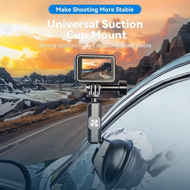 Thumbnail 6 de TELESIN car mount suction 93 mm 360°